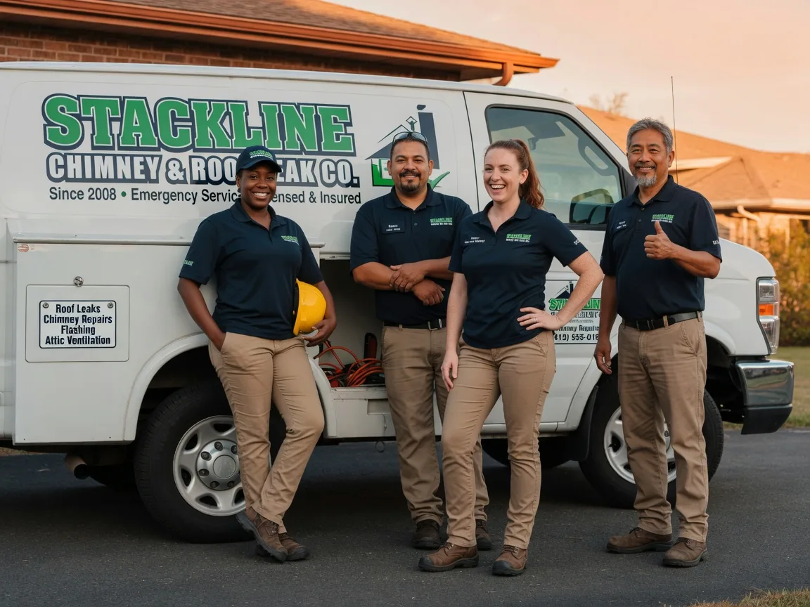 Chimney flashing repair company in Milton, WI